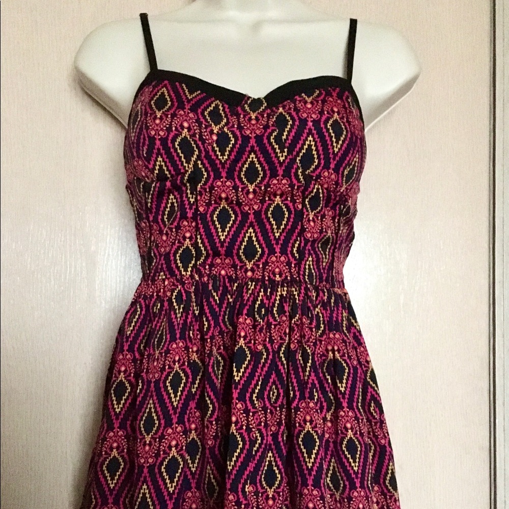 ❌DONATED❌Lightweight Colorful American Rag Dress - S - Picture 4 of 9